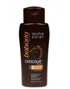 Babaria Sun Milk Chocolat SPF6 Mléko na opalování 200 ml, Babaria, Sun, Milk, Chocolat, SPF6, Mléko, opalování, 200, ml