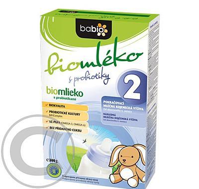 BABIO Biomléko 2 pokračavací kojenecká výživa 300g, BABIO, Biomléko, 2, pokračavací, kojenecká, výživa, 300g