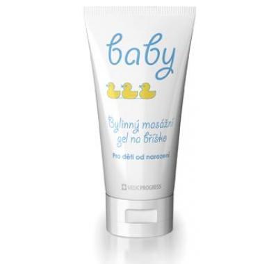 Baby Bylinný masážní gel na bříško 50 ml