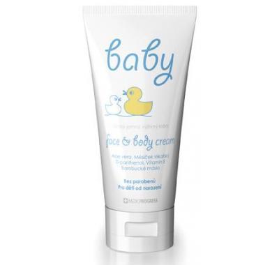 Baby face and body cream ( výživný krém ) 200 ml, Baby, face, and, body, cream, , výživný, krém, , 200, ml