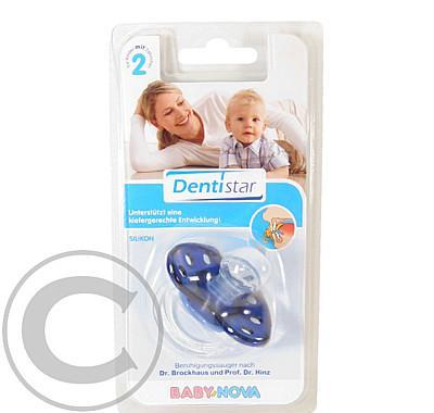 BABY NOVA dudlík Dentistar v.2 kroužek-se zoubky, BABY, NOVA, dudlík, Dentistar, v.2, kroužek-se, zoubky