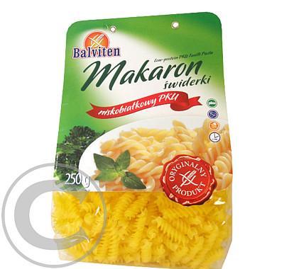 Balviten - bezlepkové těstoviny vřetena PKU 250g, Balviten, bezlepkové, těstoviny, vřetena, PKU, 250g