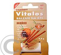 Balzám na rty vitamínový UV 15 Skořice 4.5g, Balzám, rty, vitamínový, UV, 15, Skořice, 4.5g