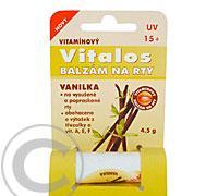 Balzám na rty vitamínový UV 15 Vanilka 4.5g, Balzám, rty, vitamínový, UV, 15, Vanilka, 4.5g