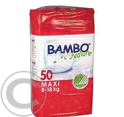 BAMBO Nature Air Plus Maxi plenkové kalhotky  8-18kg 50ks
