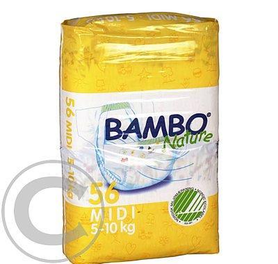 BAMBO Nature Air Plus Midi plenkové kalhotky  5-10 kg 56ks, BAMBO, Nature, Air, Plus, Midi, plenkové, kalhotky, 5-10, kg, 56ks