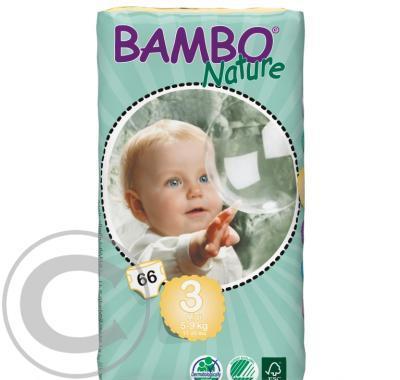 BAMBO Nature Midi plenkové kalhotky 5 - 9 kg 66 ks, BAMBO, Nature, Midi, plenkové, kalhotky, 5, 9, kg, 66, ks