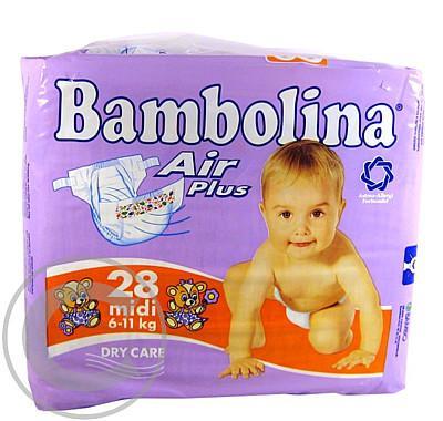 BAMBOLINA Air Plus Midi  6-11kg/28ks 43016 pl.kalh, BAMBOLINA, Air, Plus, Midi, 6-11kg/28ks, 43016, pl.kalh