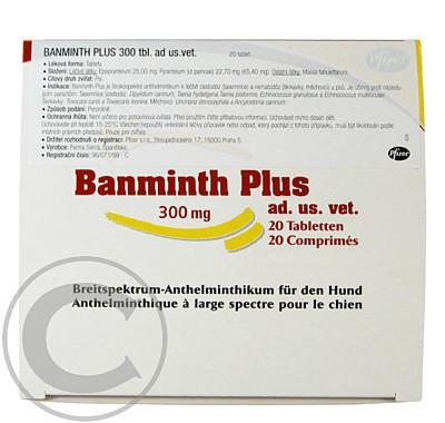 BANMINTH PLUS 300 A.U.V. TBL 20, BANMINTH, PLUS, 300, A.U.V., TBL, 20