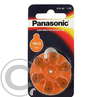 Baterie do naslouchadel PR - 13L(48)/6LB Panasonic, Baterie, naslouchadel, PR, 13L, 48, /6LB, Panasonic