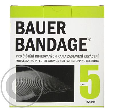 Bauer Bandage krycí obvaz z uhlíkové tkaniny 10x10 5ks, Bauer, Bandage, krycí, obvaz, uhlíkové, tkaniny, 10x10, 5ks