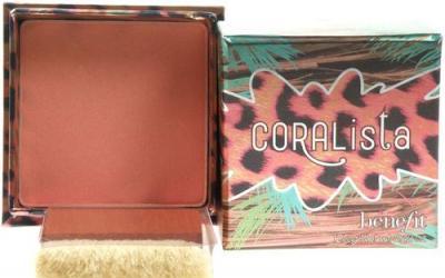 Benefit Coralista Face Powder  12g Odstín Coral pink sheen