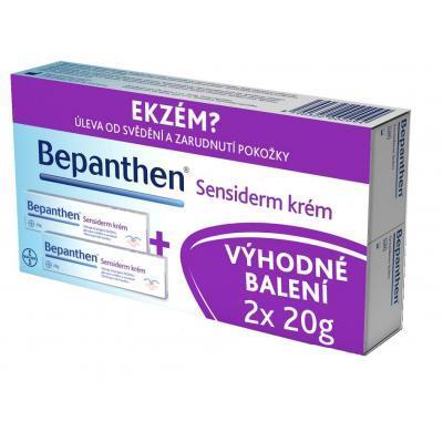 Bepanthen Sensiderm krém duopack 2x 20 mg