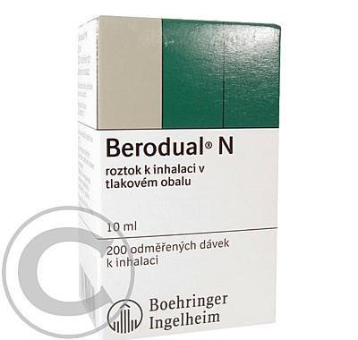 BERODUAL N  200DÁV Roztok k inhal. v tlak.obalu, BERODUAL, N, 200DÁV, Roztok, k, inhal., tlak.obalu