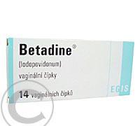 BETADINE  14 Poševní čípek, BETADINE, 14, Poševní, čípek