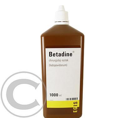 BETADINE LIQ CHIR 1X1000ML : Výprodej, BETADINE, LIQ, CHIR, 1X1000ML, :, Výprodej