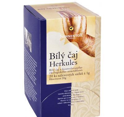 Bílý čaj Herkules bio porcovaný 20g, Bílý, čaj, Herkules, bio, porcovaný, 20g