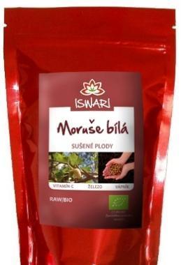 Bio Moruše bílá sušená 250g