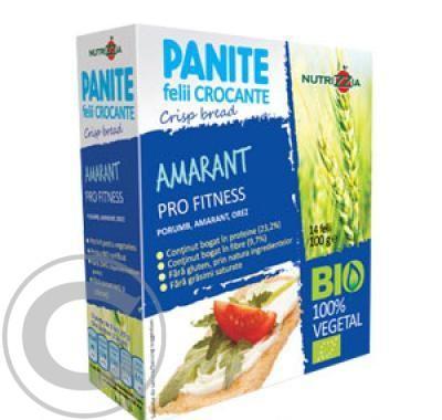 BIO Panite felii CROCANTE Amarant pro Fitness 100g, BIO, Panite, felii, CROCANTE, Amarant, Fitness, 100g