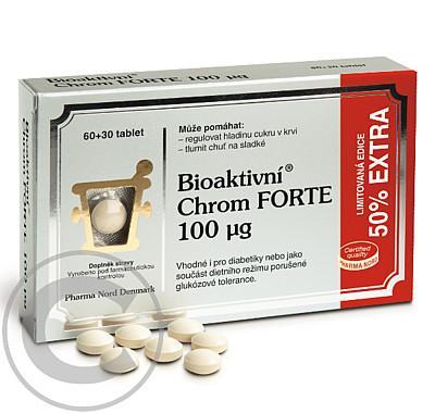 Bioaktivní Chrom Fo.100mcg 60tbl 50%EXTRA, Bioaktivní, Chrom, Fo.100mcg, 60tbl, 50%EXTRA