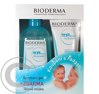 BIODERMA ABCDERM MOUSSANT 500ml  HYDRATANT 200ml