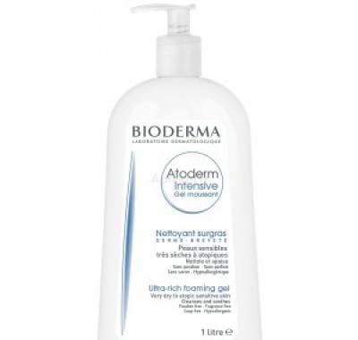 BIODERMA Atoderm Intensive Gel moussant pro atopickou pokožku 1 litr : Výprodej