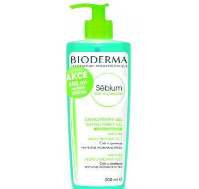 BIODERMA Sebium gel moussant 500 ml za cenu 300 ml