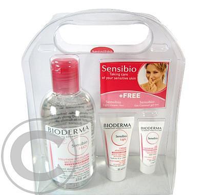 BIODERMA Sensibio Promo H2O250ml Legér15ml oční5ml, BIODERMA, Sensibio, Promo, H2O250ml, Legér15ml, oční5ml