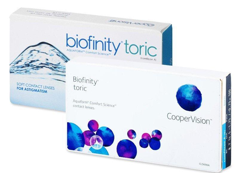 Biofinity Toric (6 čoček), Biofinity, Toric, 6, čoček,