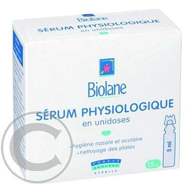 BIOLANE Fyziologické sérum ampulky 15x5ml, BIOLANE, Fyziologické, sérum, ampulky, 15x5ml