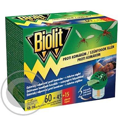 Biolit elektrický strojek s tekutou náplní 46 ml (60nocí)