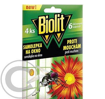 Biolit samolepka na okno proti mouchám, 4 ks, Biolit, samolepka, okno, proti, mouchám, 4, ks