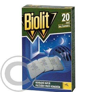 Biolit suchá náplň do elektriky 20 ks (20nocí), Biolit, suchá, náplň, elektriky, 20, ks, 20nocí,