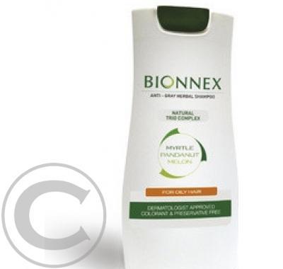 BIONNEX bylinný šampon - šedivé mastné vlasy 250 ml, BIONNEX, bylinný, šampon, šedivé, mastné, vlasy, 250, ml