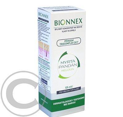 BIONNEX spray bylinný koncentrát - šedivé vlasy 125 ml, BIONNEX, spray, bylinný, koncentrát, šedivé, vlasy, 125, ml