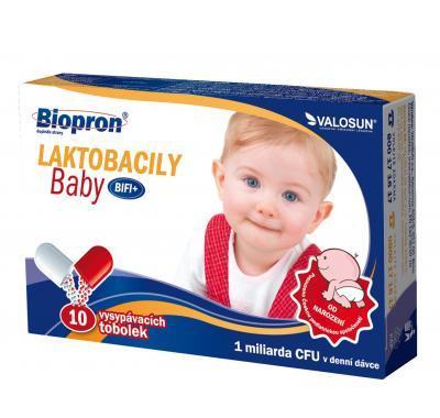 Biopron LAKTOBACILY Baby BiFi  10 vysypávacích tobolek, Biopron, LAKTOBACILY, Baby, BiFi, 10, vysypávacích, tobolek