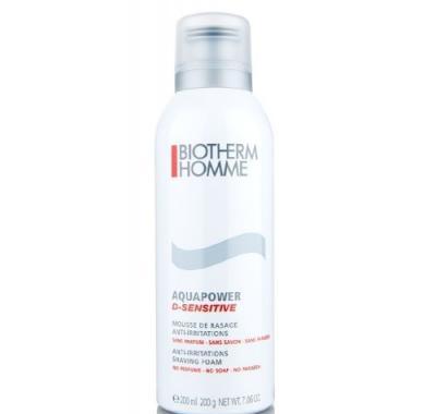 Biotherm Homme Aquapower D-Sensitive Shaving Foam 200ml Pěna na holení pro podrážděnou pleť, Biotherm, Homme, Aquapower, D-Sensitive, Shaving, Foam, 200ml, Pěna, holení, podrážděnou, pleť