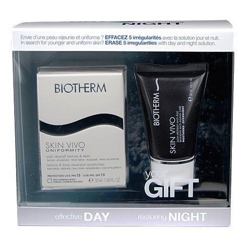 Biotherm Skin Vivo Uniformity Day Night  80 ml 50 ml - Skin Vivo Uniformity SPF15, Biotherm, Skin, Vivo, Uniformity, Day, Night, 80, ml, 50, ml, Skin, Vivo, Uniformity, SPF15