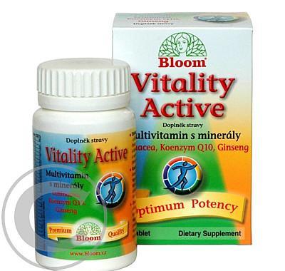 BLOOM Vitality Active Multivitamin s minerály tbl.30, BLOOM, Vitality, Active, Multivitamin, minerály, tbl.30