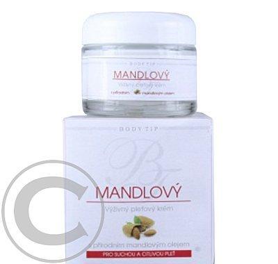 Body Tip Mandlový výživný krém suchá citlivá pleť 50ml, Body, Tip, Mandlový, výživný, krém, suchá, citlivá, pleť, 50ml