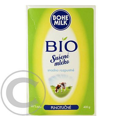 BOHEMILK BIO Sušené mléko 400g, BOHEMILK, BIO, Sušené, mléko, 400g