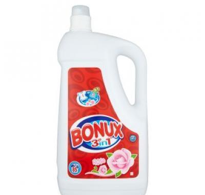 Bonux gel Rose 5,5l pracích dávek 85, Bonux, gel, Rose, 5,5l, pracích, dávek, 85