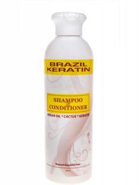Brazil Keratin Aragan Shampo & Conditioner Pro poškozené vlasy 250 ml, Brazil, Keratin, Aragan, Shampo, &, Conditioner, Pro, poškozené, vlasy, 250, ml