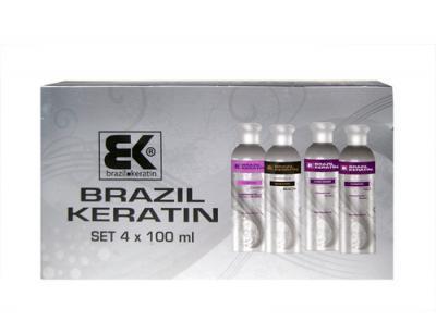 Brazil Keratin Keratin Beauty Start Set Pro uhlazení a obnovení poškozených vlasů  400 ml, Brazil, Keratin, Keratin, Beauty, Start, Set, Pro, uhlazení, obnovení, poškozených, vlasů, 400, ml