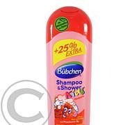 Bübchen šampon a sprchový gel pro děti malina 250 ml