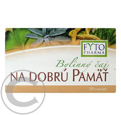 Bylinný čaj na dobrou paměť 20x1.25g Fytopharma, Bylinný, čaj, dobrou, paměť, 20x1.25g, Fytopharma