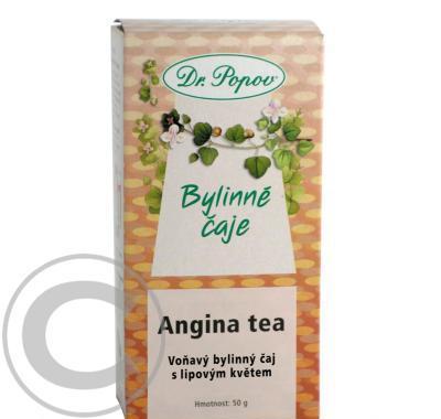 Čaj Angina tea 50g Dr.Popov, Čaj, Angina, tea, 50g, Dr.Popov