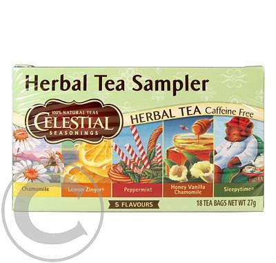 Čaj Celestial Herb Bylinná variace 5 druhů 20x2.1g, Čaj, Celestial, Herb, Bylinná, variace, 5, druhů, 20x2.1g