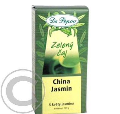 Čaj China Jasmine tea zelený 100g Dr.Popov, Čaj, China, Jasmine, tea, zelený, 100g, Dr.Popov