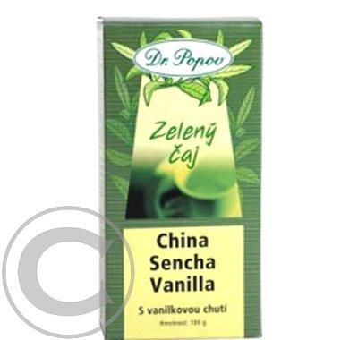 Čaj China Sencha vanilla zelený 100g Dr.Popov